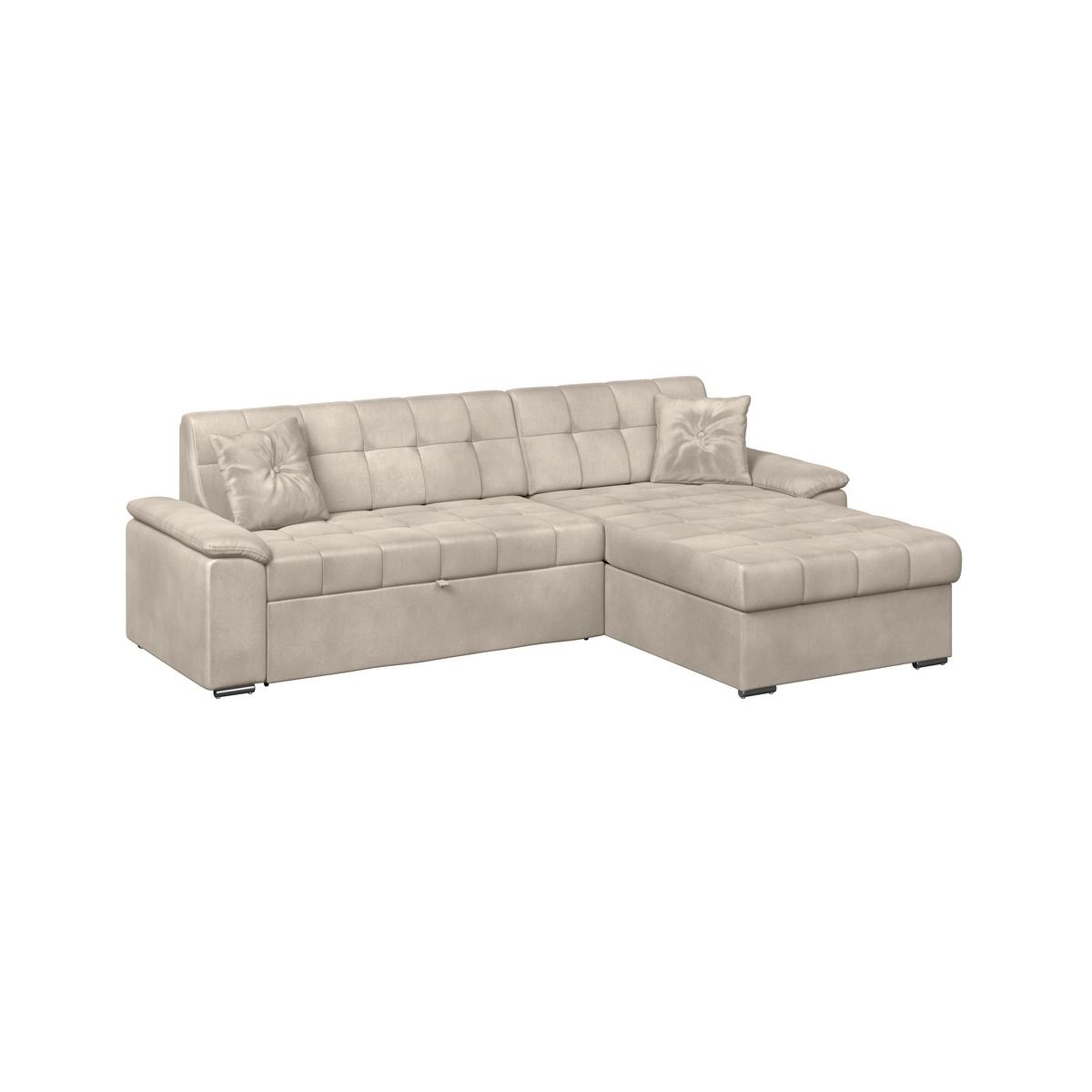 Kutna Garnitura Bali - bež, Trend, tekstil (257/167cm) - Modern Living