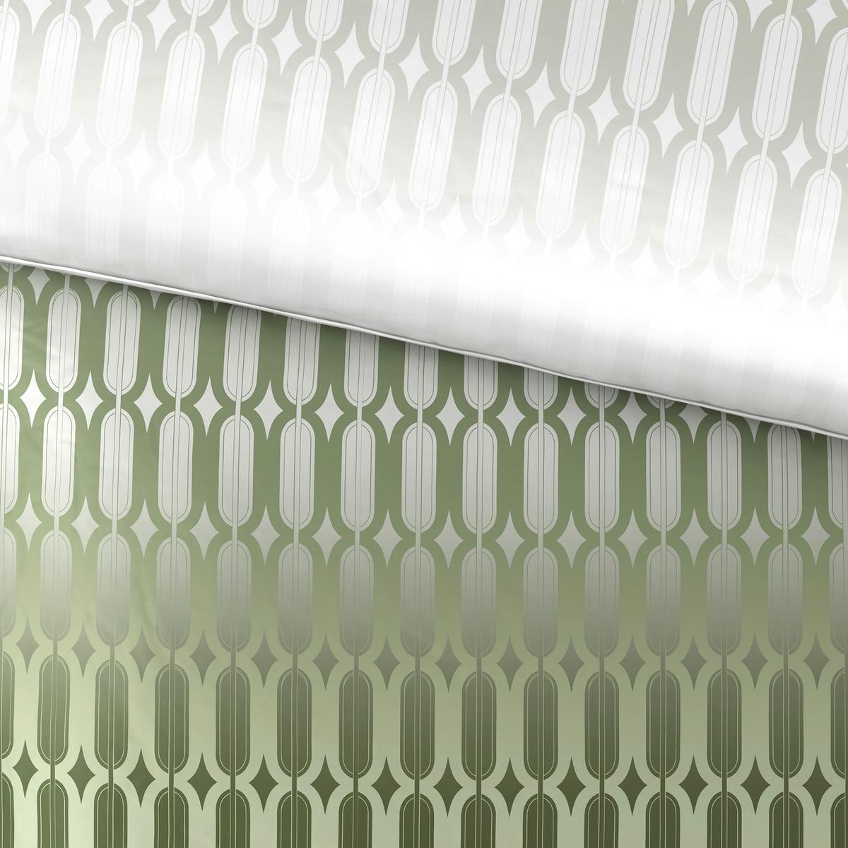 Bettwäsche Picol ca. 160x210cm - Olivgrün/Grün, Modern, Textil (160/210cm) - Premium Living