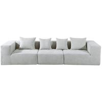 SOFA TRZYOSOBOWA VESPERA - beżowy, Design, tkanina (300/60/100cm) - P & B
