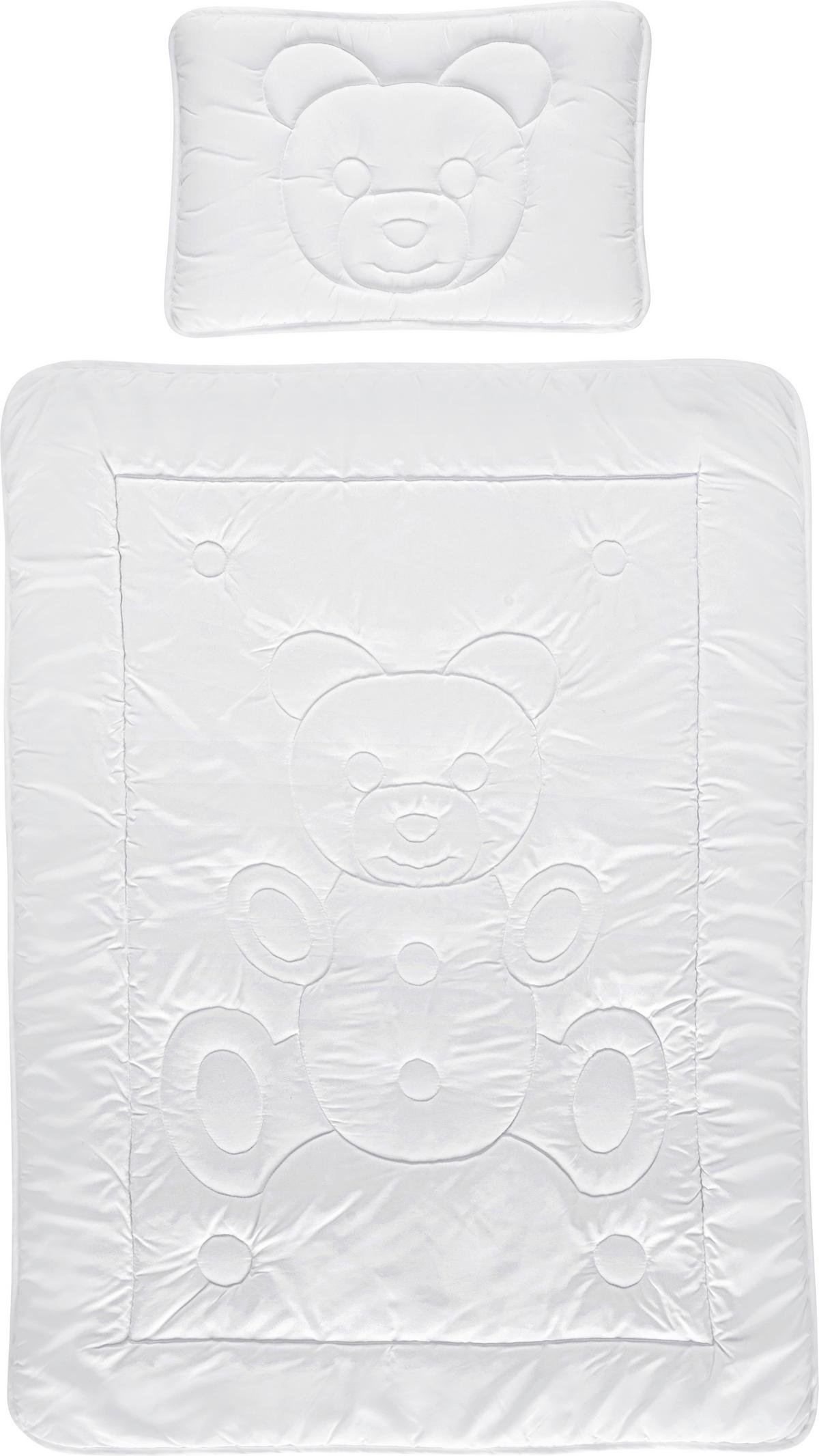 Set Za Dječji Krevet Teddy -Ext - bijela, tekstil (100/135cm) - Nadana