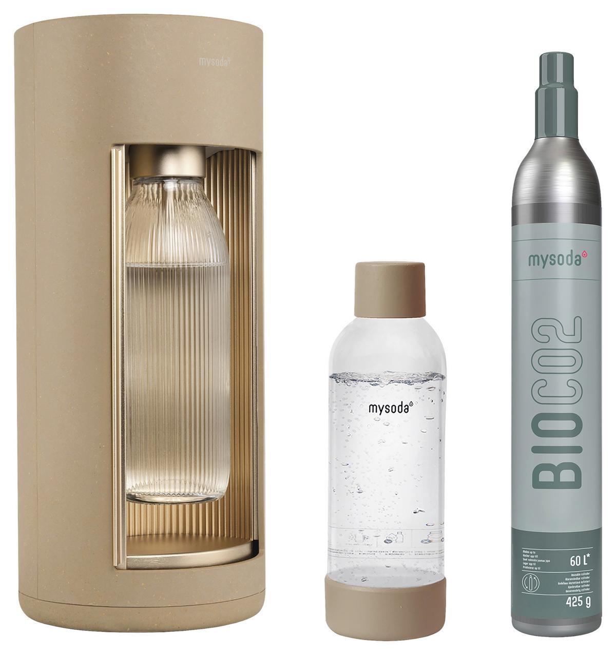 SATURATOR EUR-GL004F-DO-ND GLASSY - greige, Basics, materiał drewnopochodny/tworzywo sztuczne (18.8/44.5cm) - mysoda