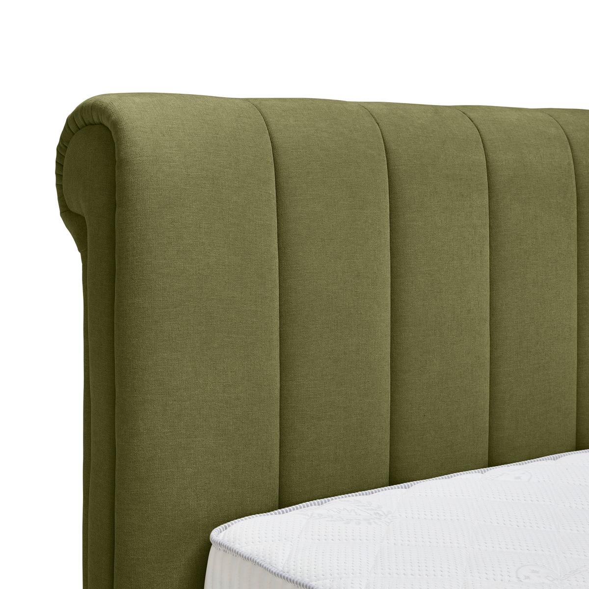 Boxspringbett Belano Grün ca. 180x200cm - Grün, KONVENTIONELL, Holz/Holzwerkstoff (180/200cm) - Premium Living