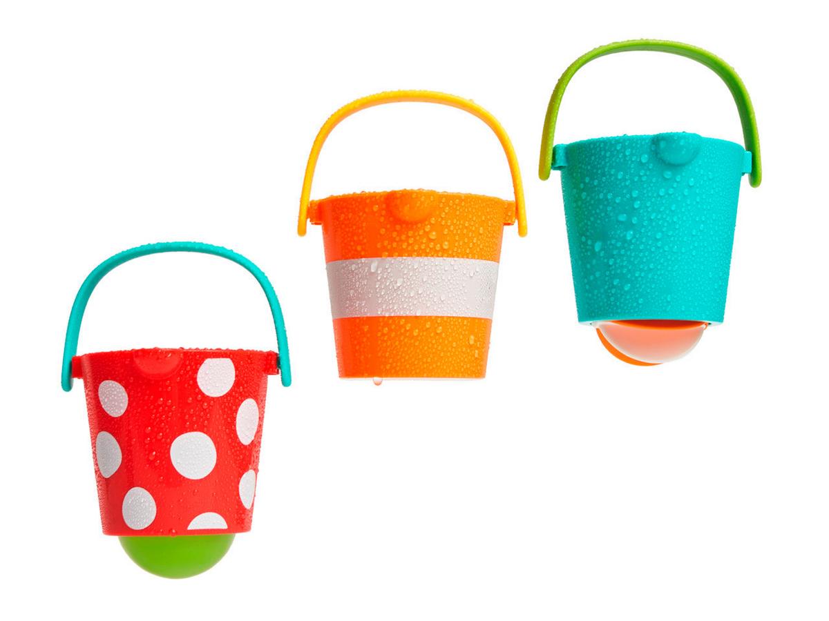 Fürdőjáték Hape - többszínű, Basics, műanyag (24,3/23,8/10,3cm) - Hape