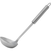 Schöpflöffel Dani aus Edelstahl - Edelstahlfarben, KONVENTIONELL, Metall (29,5cm) - Modern Living