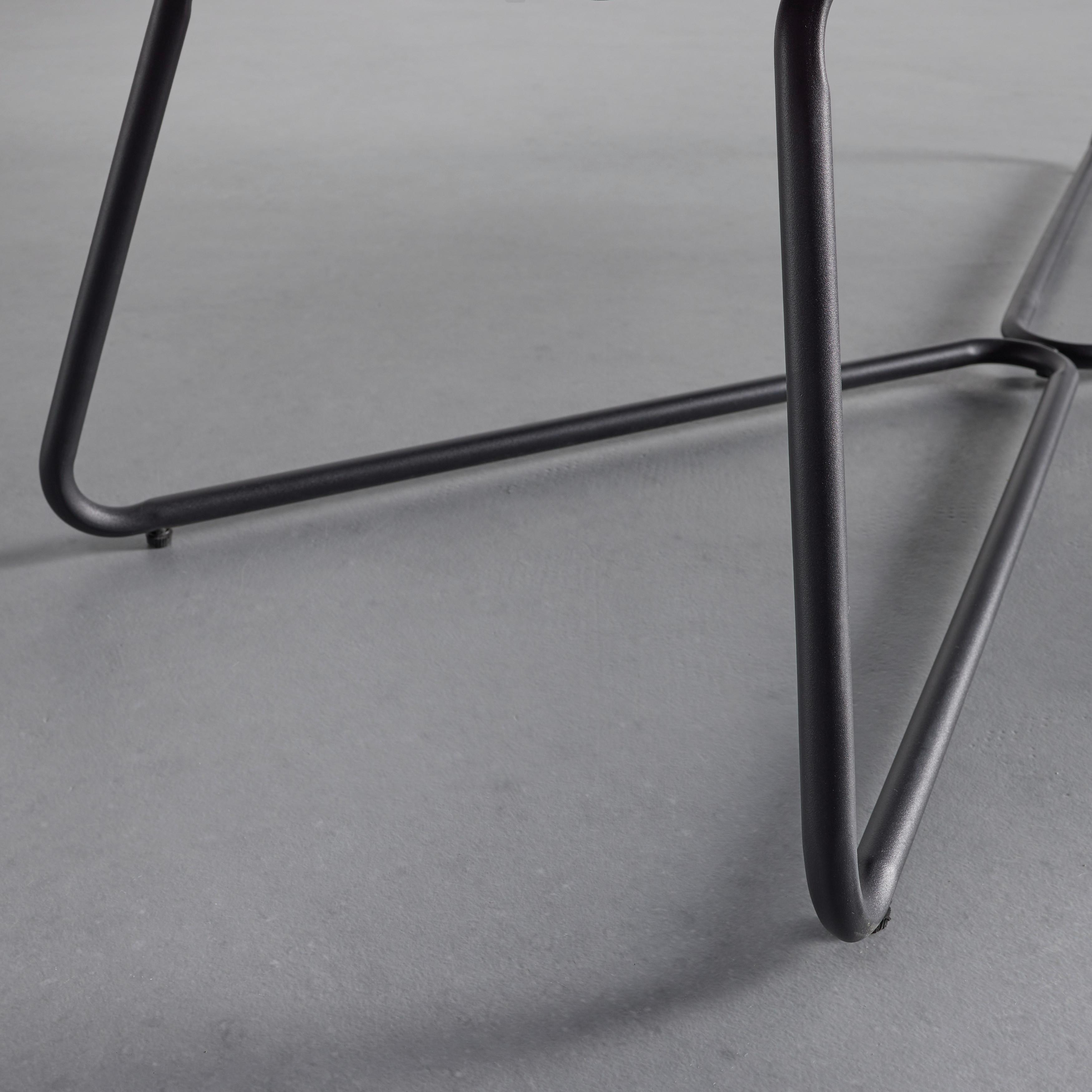 Bancă BOSCO - negru/gri, Modern, lemn/metal (140/90/62cm) - Bessagi Home
