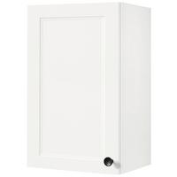 Küchenoberschrank Cascada Weiß - Schwarz/Weiß, MODERN, Holzwerkstoff/Metall (45/72/35cm) - Nobilia