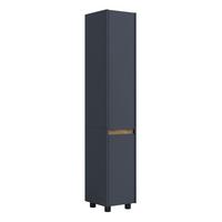 Hochschrank Cosila - Honigeiche/Weiss, Trend, Holzwerkstoff/Kunststoff (30/165/33cm) - MID.YOU