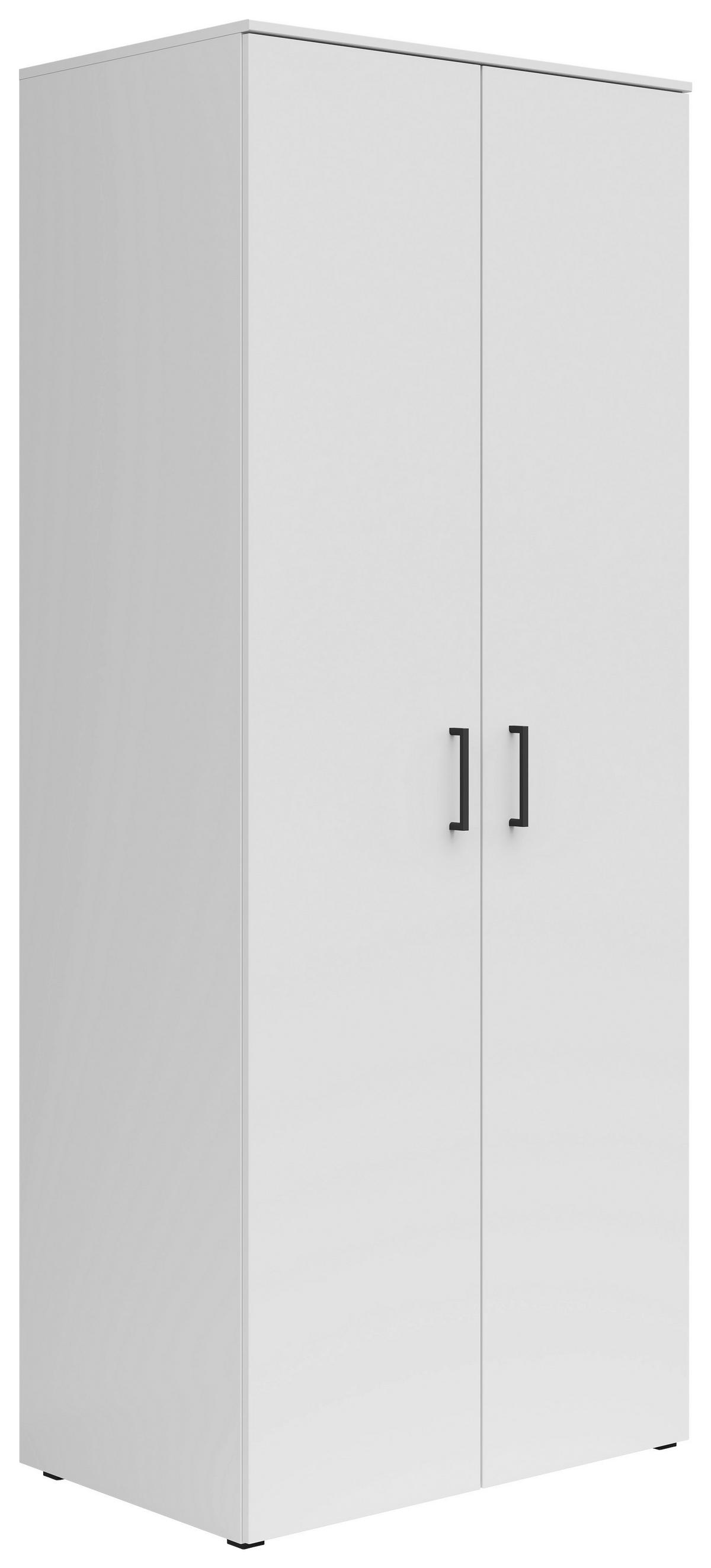 Omara Multistauraum - črna/bela, Moderno, leseni material (80/195/52cm) - Premium Living