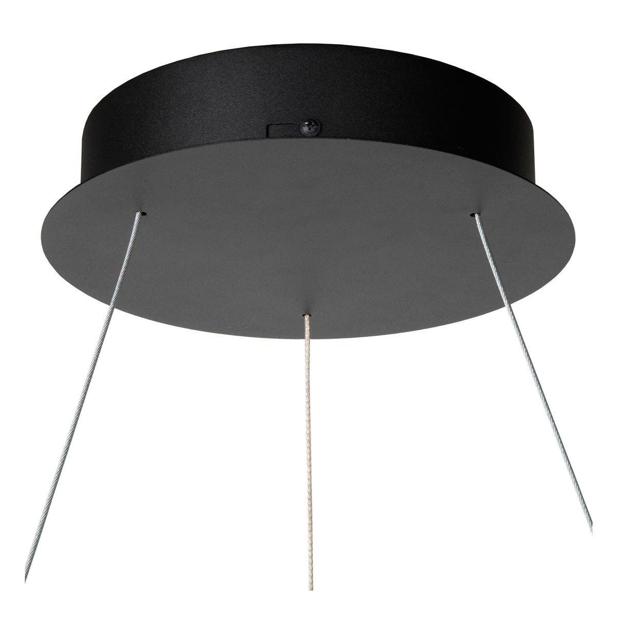 LAMPA WISZĄCA LED 46403/48/30 VIDAL - czarny, Design (58/58/150cm) - Lucide