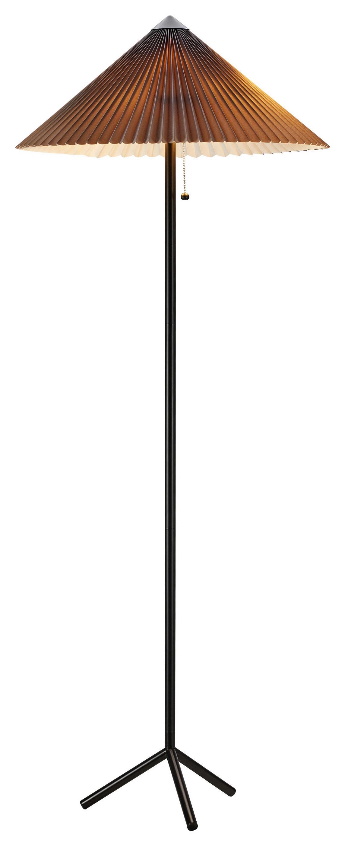 Stehleuchte Plisado max. 40 Watt - Schwarz/Grau, Basics (57/57/140cm) - Markslöjd