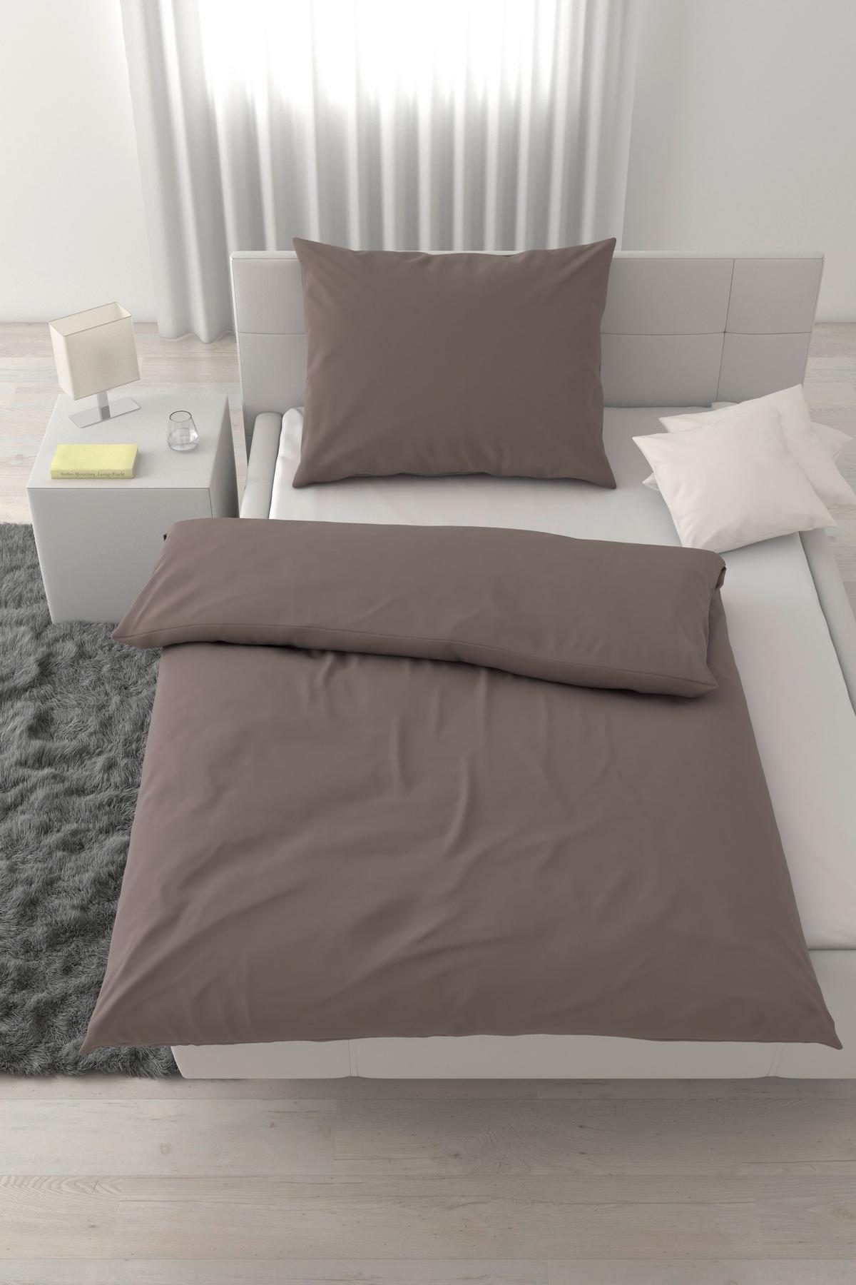 Ágyneműhuzat-garnitúra Elena - szürke, Modern, textil (140/200cm) - Mömax