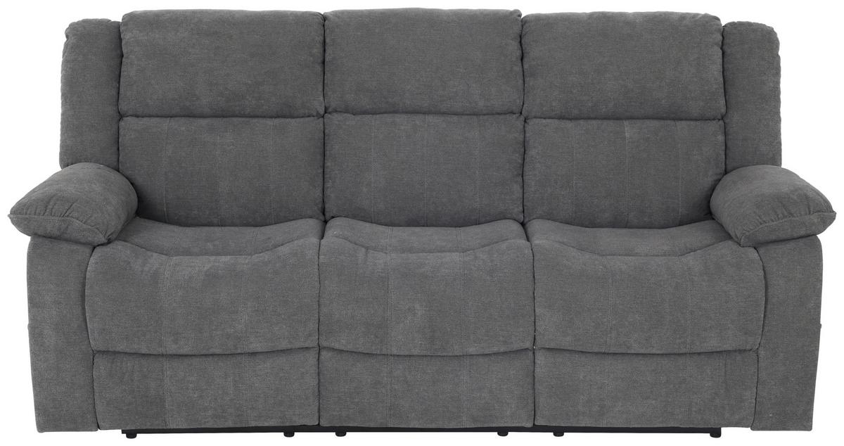 Trosed Chester, Siva - siva/črna, Basics, umetna masa/tekstil (209/101/93cm) - P & B
