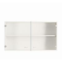 Kuhinjski Gornji Element Speed  Hgg 100 W - bijela, Moderno, drvni materijal/plastika (100/54,8/32cm) - Based