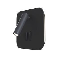 Wandleuchte IOS 176 Schwarz max. 10 Watt - Schwarz, Trend, Metall (13/13/10cm) - MAYTONI