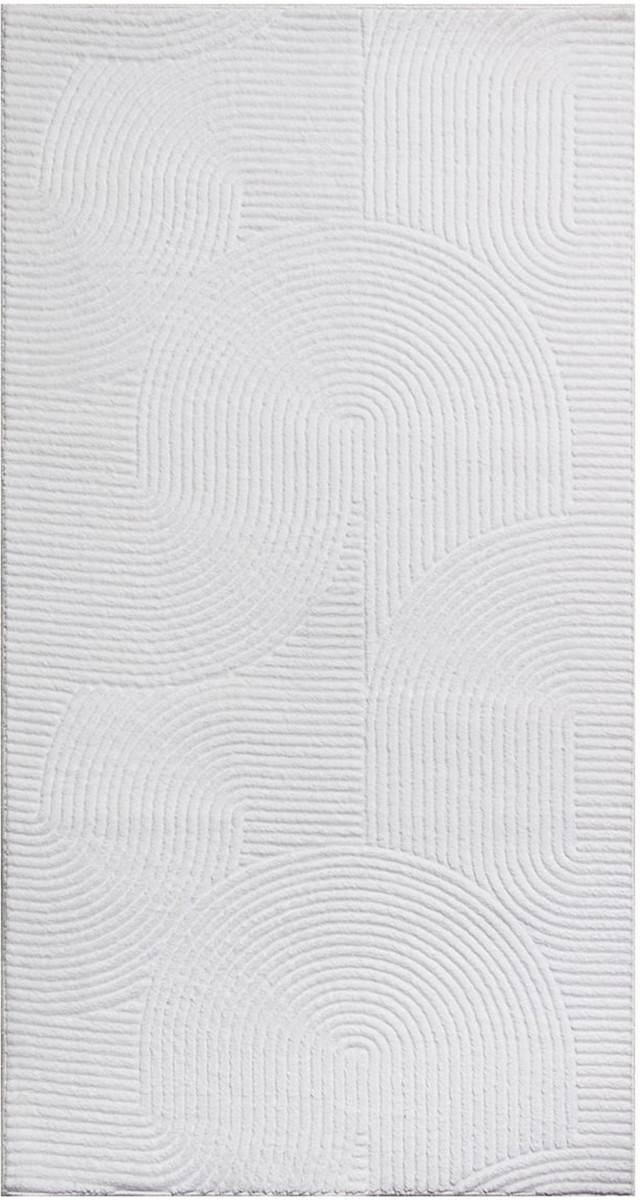 Läufer Stilo Weiß ca. 80x300cm - Weiß, KONVENTIONELL, Textil (80/300cm) - Novel