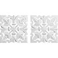 Stenska Dekoracija Krishna - bela, Romantika, leseni material (30/30cm) - Mömax modern living Stenska Dekoracija Krishna - bela, Romantika, leseni material (30/30cm) - Mömax modern living