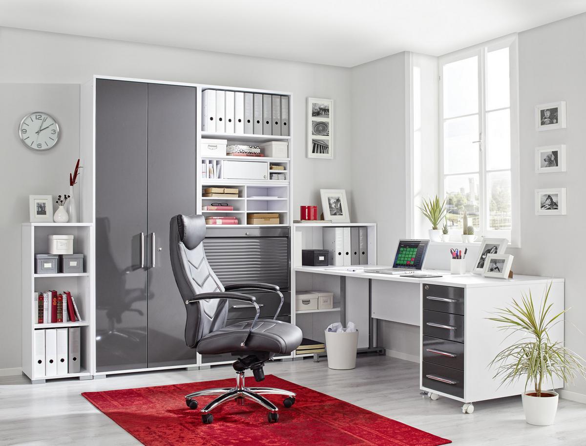 Regaleinsatz in Weiss - Weiss, Modern, Holzwerkstoff (76/17,1/36,7cm) - Mömax