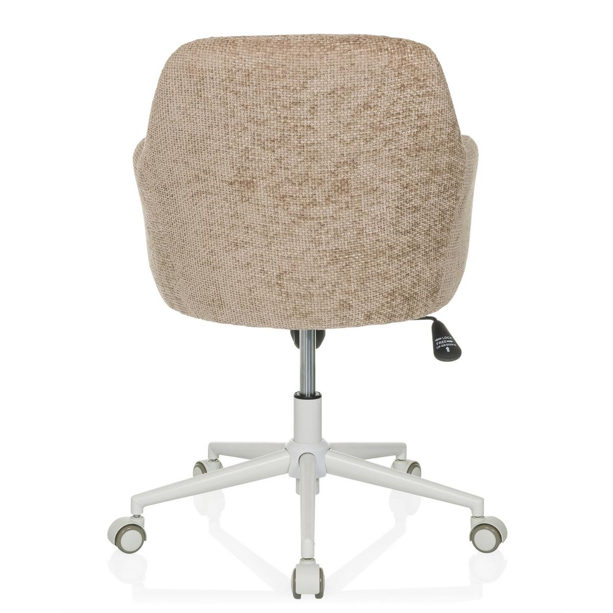 Vrtljivi Stol Solao Home, Bež - bela/bež, Moderno, kovina/umetna masa (58/78/60cm) - MID.YOU