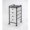 RULLHURTS JOLIN -EXKLUSIV- - vit/svart, Modern, metall/plast (39/72,5/32,5cm) - Mömax