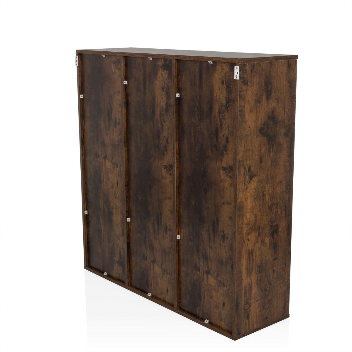 Regal Bjorke, Barva Hrasta - barve hrasta, Moderno, les (97,5/100/30cm) - MID.YOU