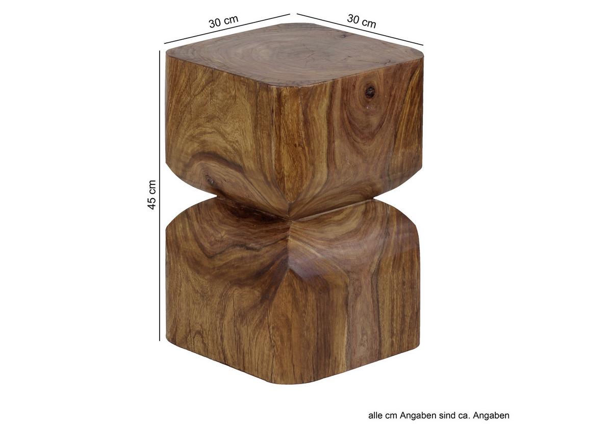 Mizica Wl1.562 - barve indijskega rožnega lesa, Design, les (30/30/45cm) - MID.YOU
