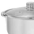Kochtopfset Jana Silberfarben, 7-teilig - Klar/Silberfarben, Glas/Metall - Mömax modern living Kochtopfset Jana Silberfarben, 7-teilig - Klar/Silberfarben, Glas/Metall - Mömax modern living
