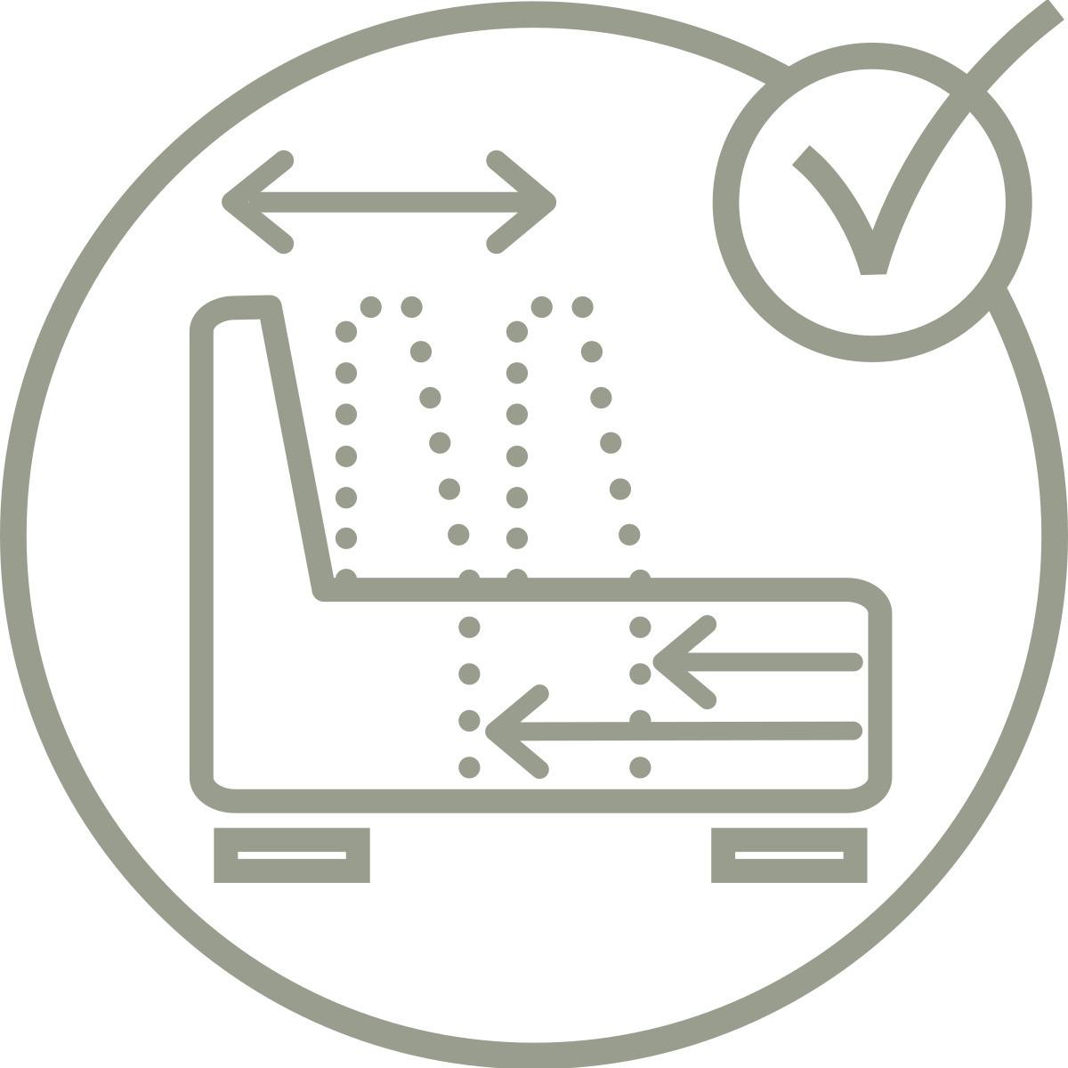 Kutna Garnitura Panama - crna/antracit, Konvencionalno, tekstil/metal (216/89-102/304cm) - Premium Living