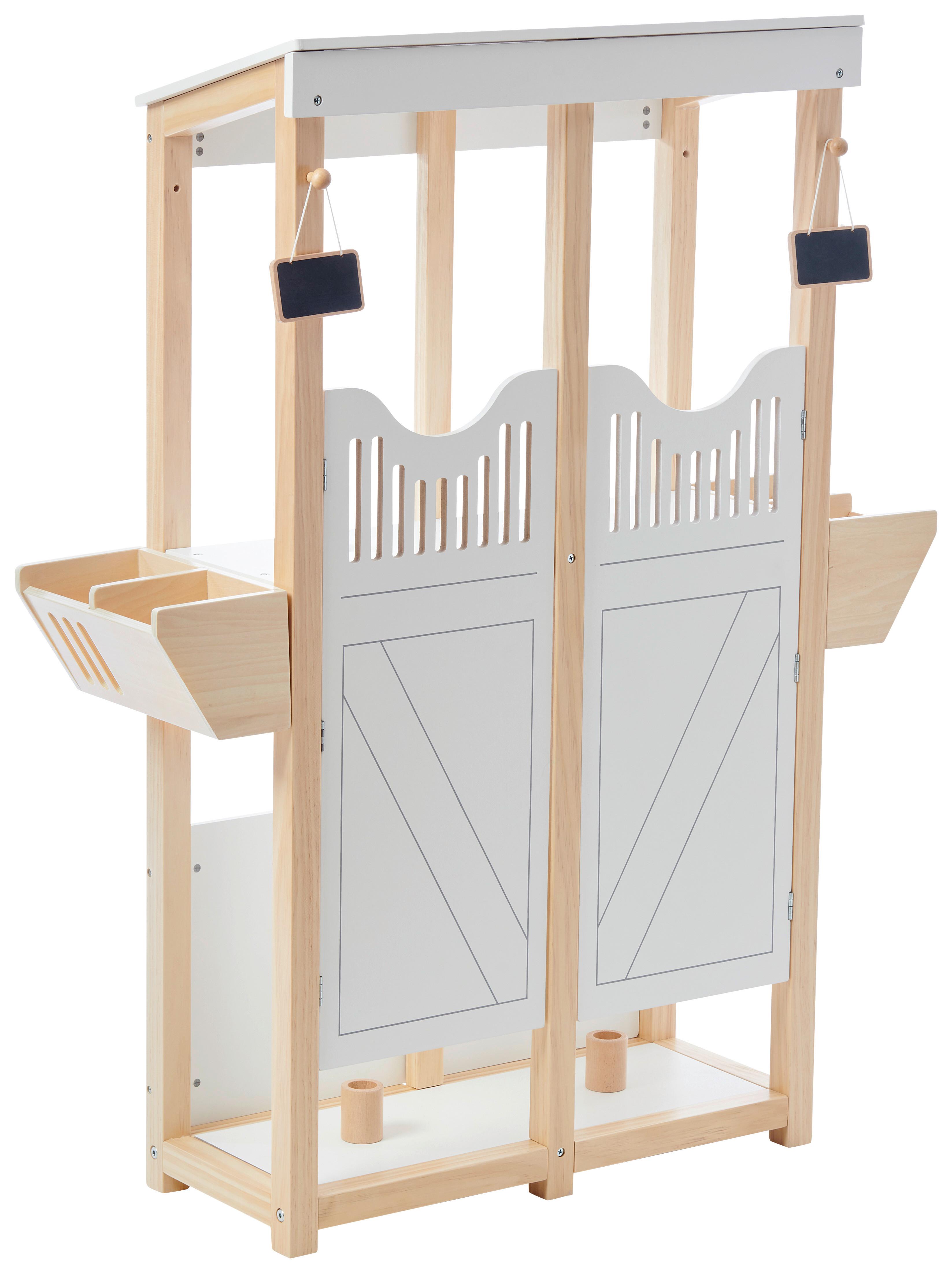 ZESTAW DO ZABAWY DLA DZIECI PFERDESTALL - czarny/biały, Basics, metal/drewno (84,2/25,5/104,3cm) - My Baby Lou