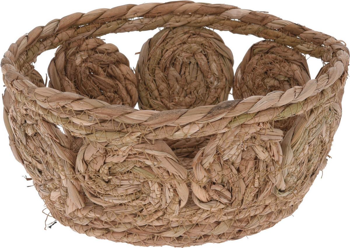 Tárolókosár Natural "m" - natúr, természetes anyagok (26/13cm)