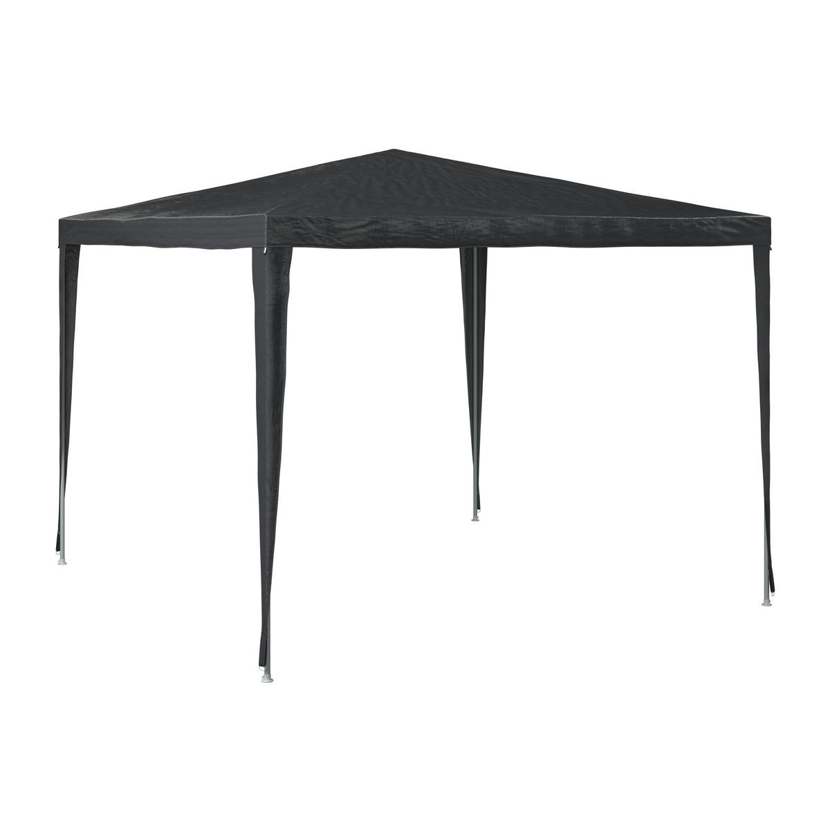 Pavillon Lui Dunkelgrau - Taupe/Dunkelgrau, Basics, Textil (300/245/300cm)