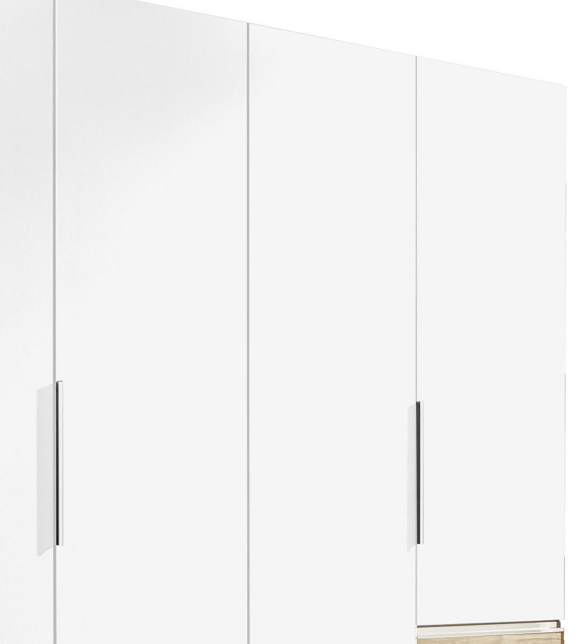 Ormar S Klasičnim Vratima Level 36a - bijela/boje hrasta, Moderno, drvni materijal/metal (250/216/58cm) - Modern Living