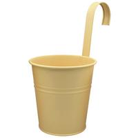 Übertopf Zana Gelb Ø ca. 13cm - Gelb, Metall (13/13,5/13cm) - Mömax