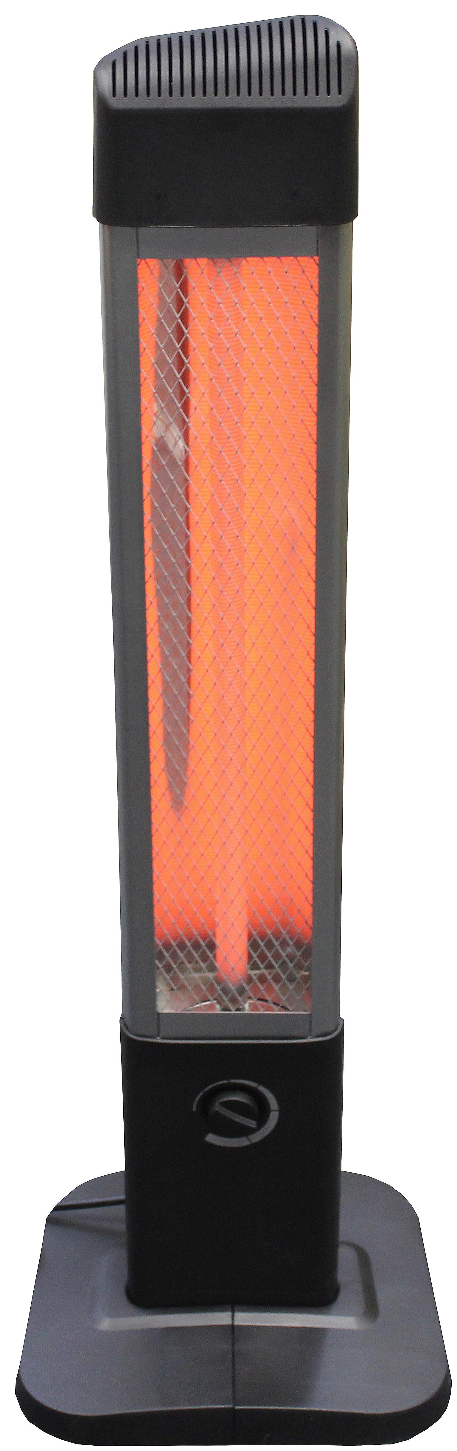 PROMIENNIK CIEPŁA 572-01777 - czarny, Konventionell, tworzywo sztuczne/metal (16/105/7cm) - Atrigo