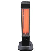 PROMIENNIK CIEPŁA 572-01777 - czarny, Konventionell, tworzywo sztuczne/metal (16/105/7cm) - Atrigo