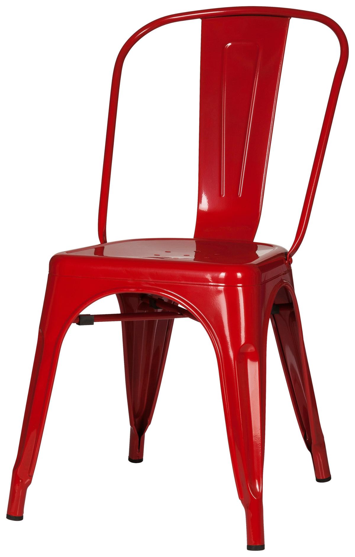 Stol Vantaggio Comfort, Rdeča - rdeča, Basics, kovina (44/84/54cm) - MID.YOU