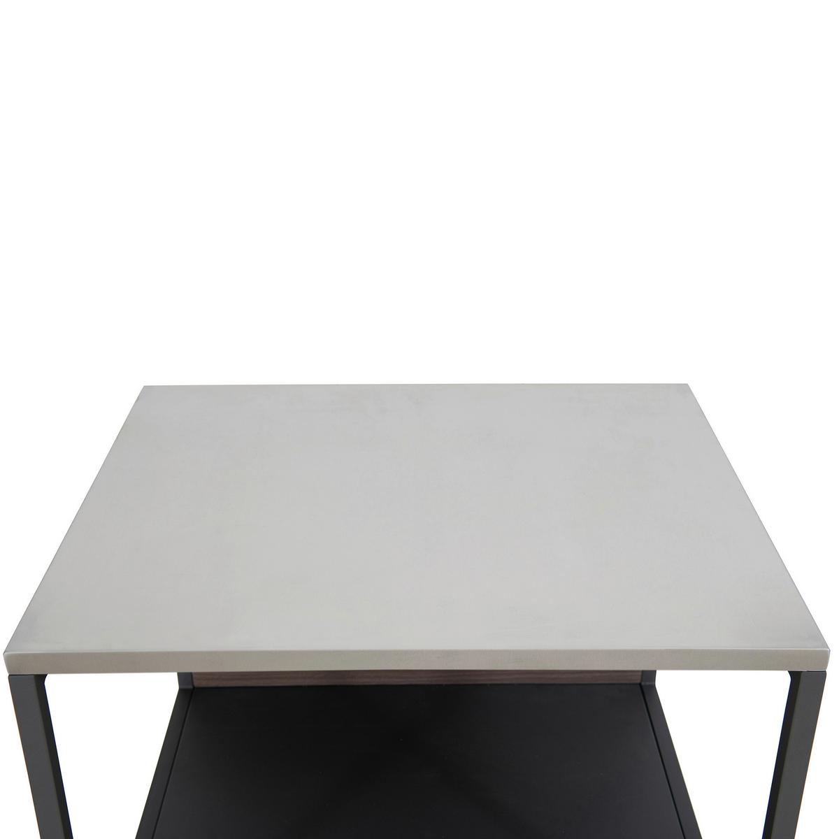 Outdoorküche Küchenregal Mambo Braun/Schwarz - Schwarz/Braun, Basics, Metall (63,5/91,5/54cm) - Modante