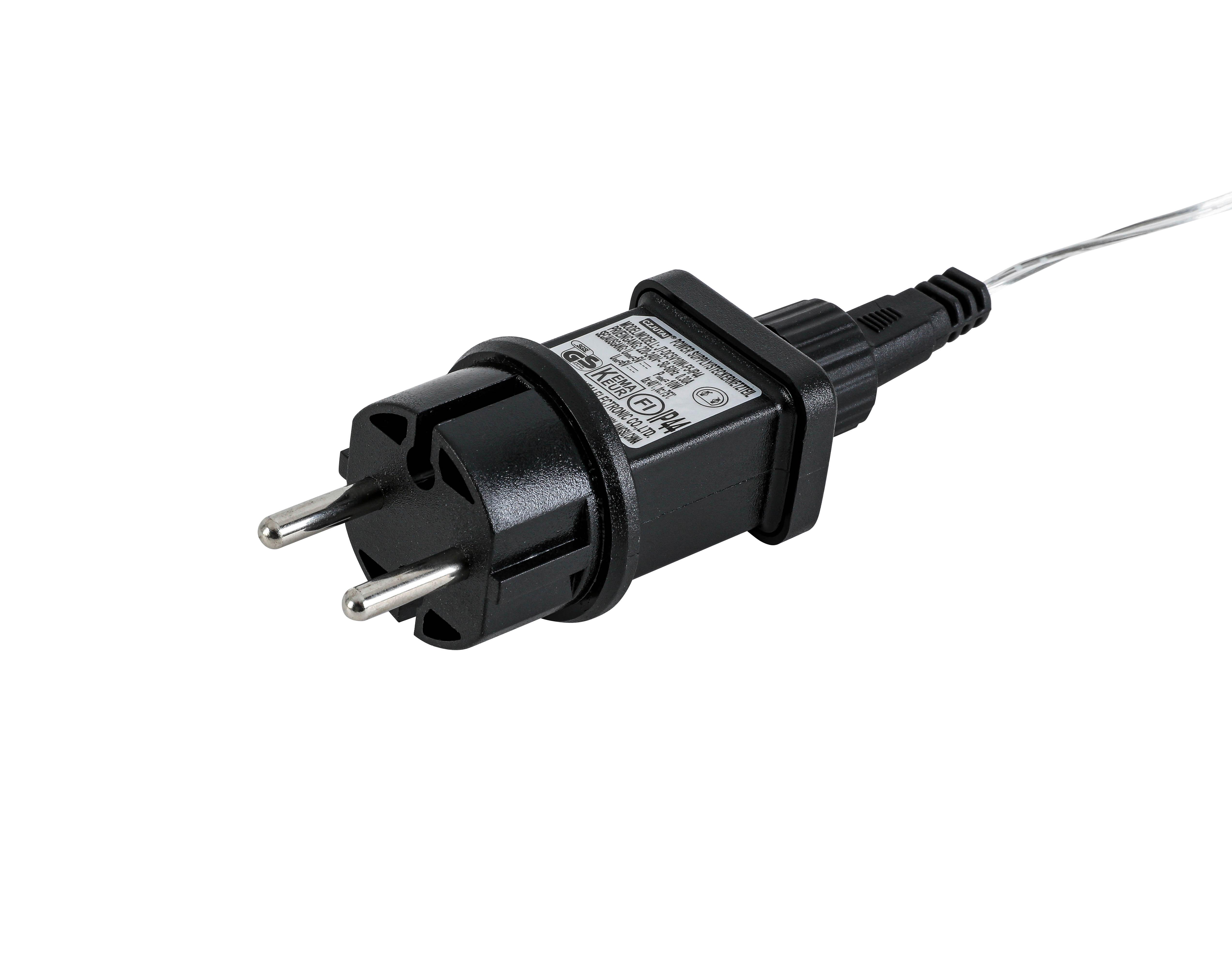 LED-DEKORATIONSLAMPA VORHUN - vit/svart, Klassisk, plast (140/140cm) - Mömax