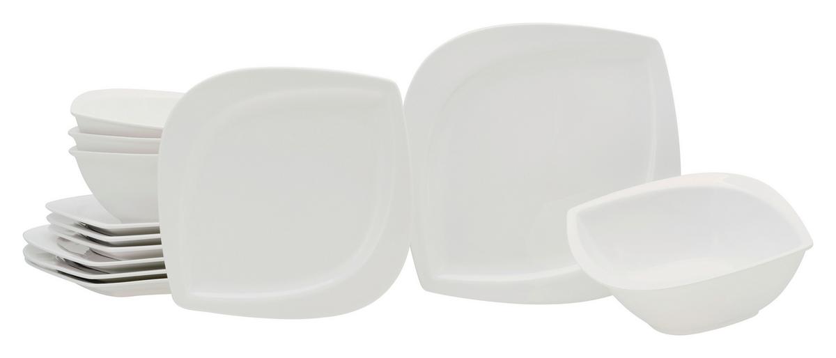 Jedilni Servis Melbourne Creme, 12-Delni - bela, Basics, keramika - Creatable