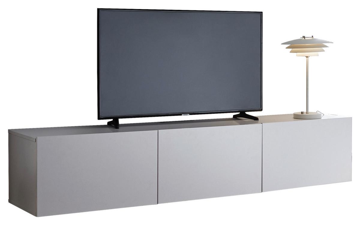 KOMODA NISKA NEWNIQ - biały, Design, materiał drewnopochodny (180/36,7/42cm) - Hom`in