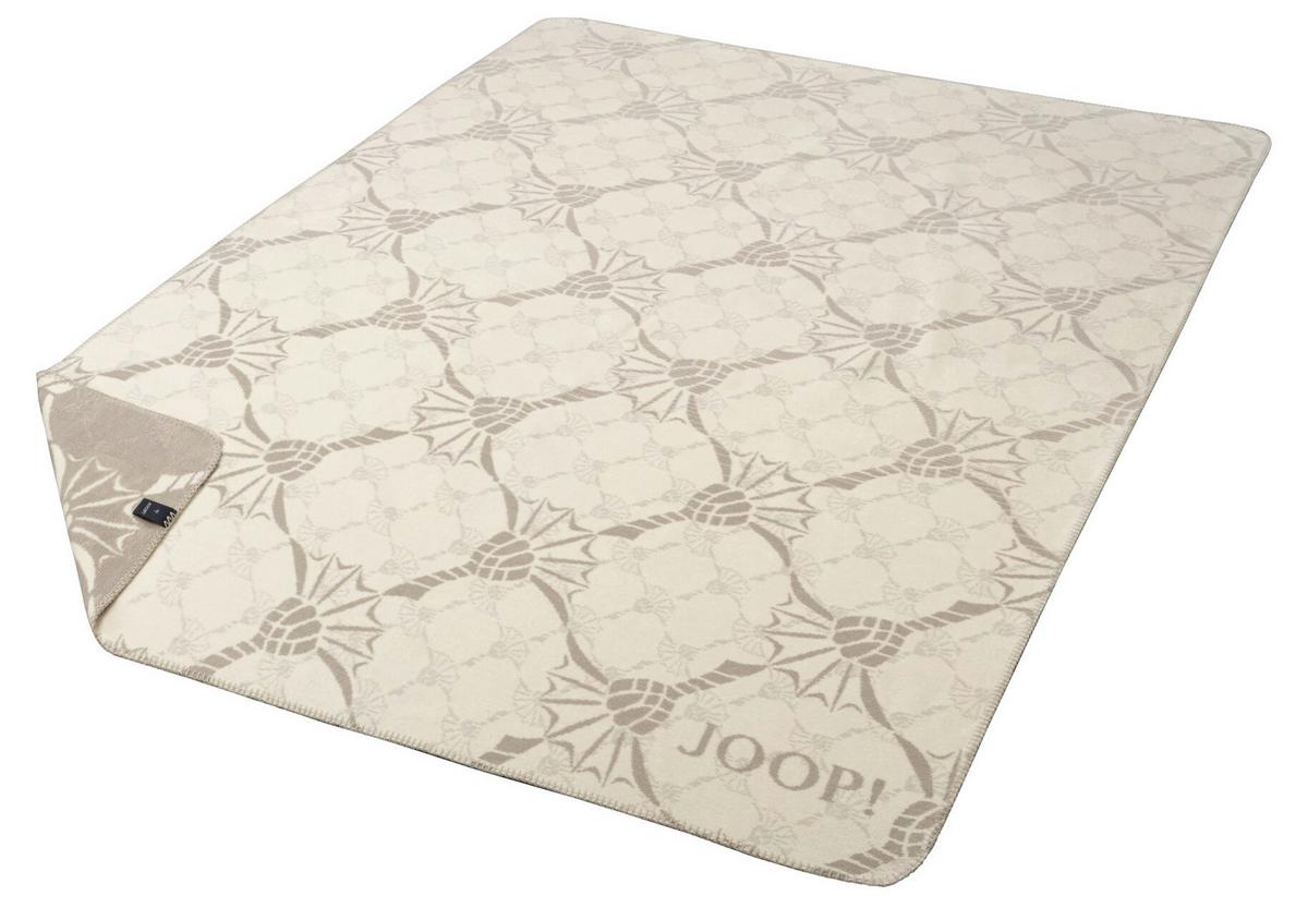 KOC DOMOWY JOOP! CORNFLOWER-DOUBLE - beżowy/jasnoszary, Design, tkanina (150/200cm) - Joop!