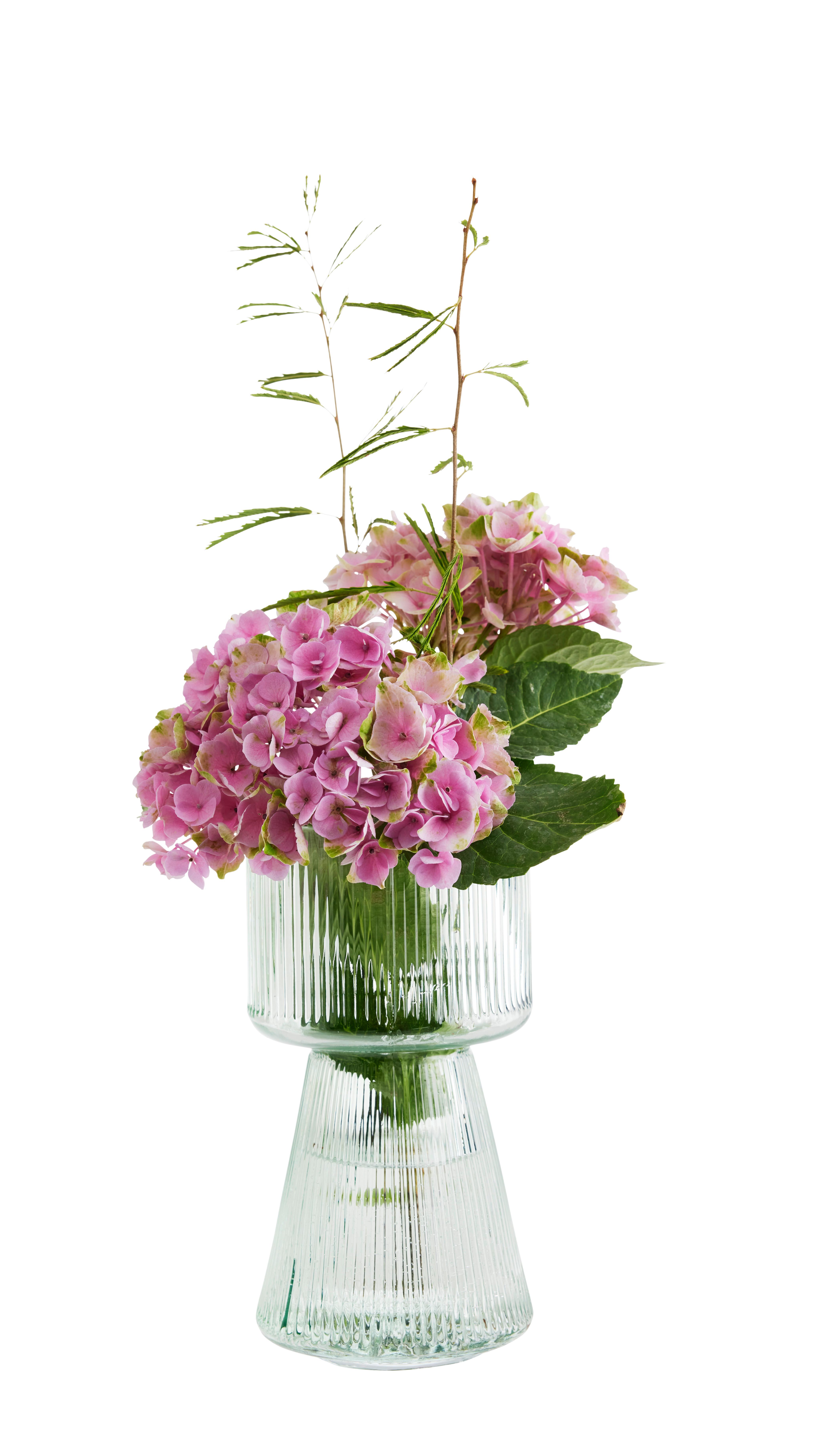 Váza Imano I - világoszöld, Modern, Üveg (10/18cm) - Modern Living