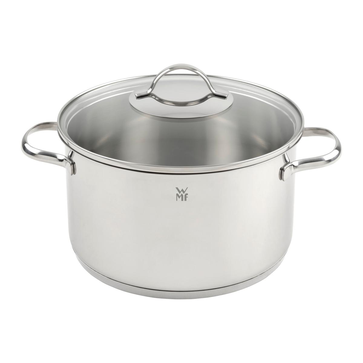 Kochtopfset WMF Provence Plus Edelstahlfarben 7-teilig - Edelstahlfarben, KONVENTIONELL, Metall (57/30/26cm) - WMF