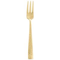 Kuchengabel in Gold - Goldfarben, Modern, Metall (14,5cm)