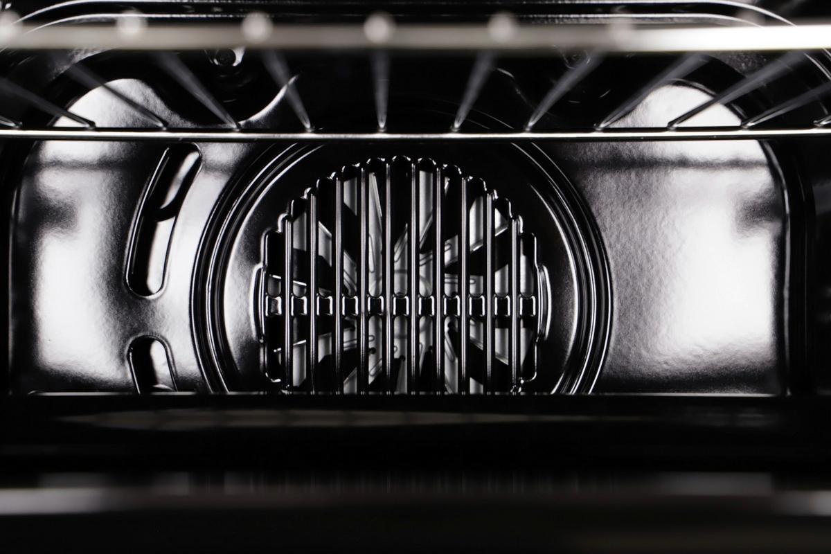 Einbaubackofen AB141-26 Schwarz - Schwarz, Trend, Glas/Metall (59,4/59,5/52,1cm) - Respekta