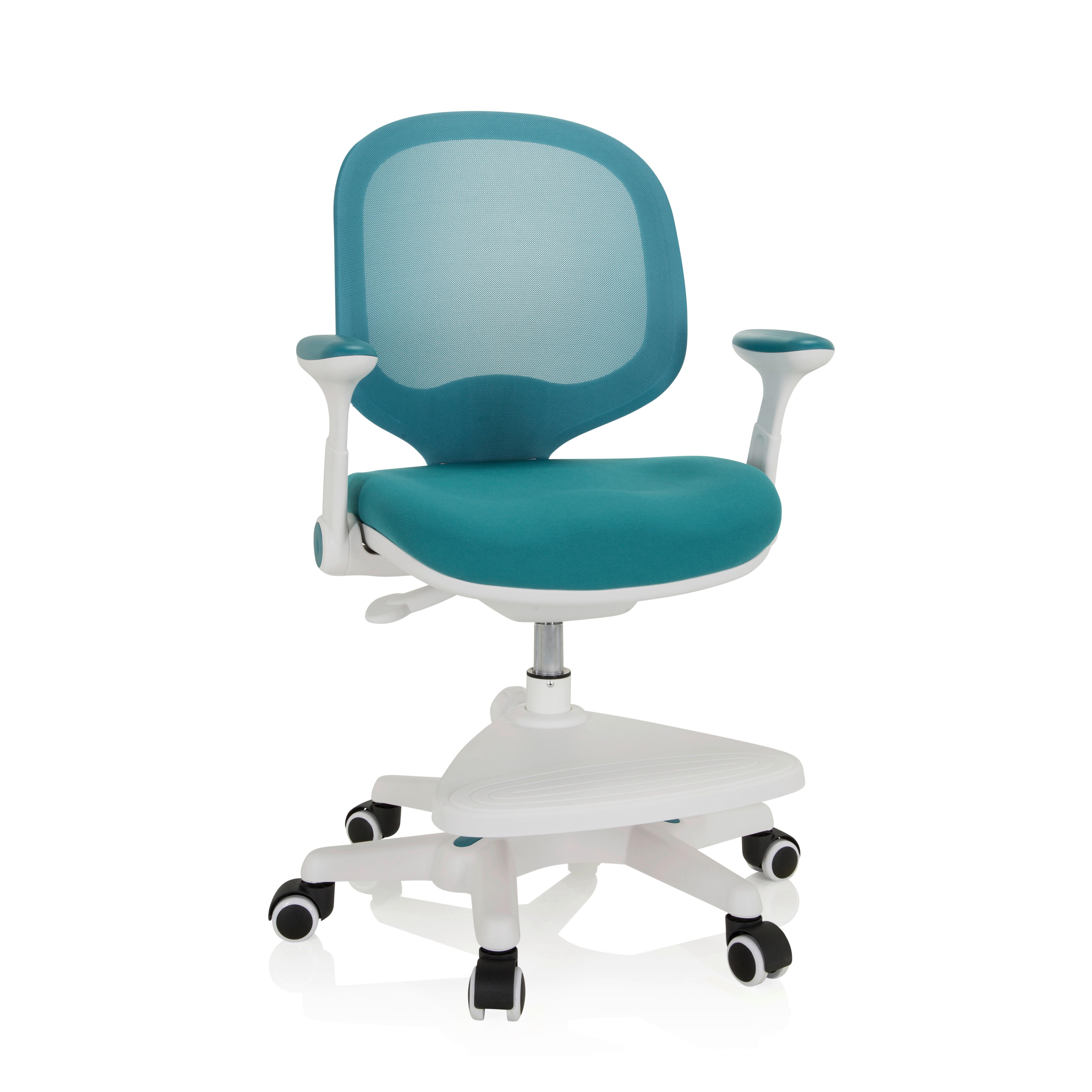 Otroški Vrtljivi Stol Kid Ergo, Modra - modra/bela, Moderno, umetna masa/tekstil (56/89/52cm) - MID.YOU