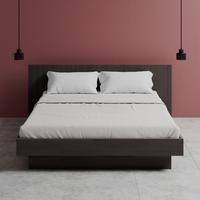 Bett Duna ca. 180x200 cm Kernbuche Echtholz - Kernbuche, MODERN, Holz (180/200cm) - Bessagi Home