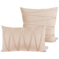 ZIERKISSENSET PAULINA 125 2ER-SET - Champagner, Konventionell (30x45/50x45cm)