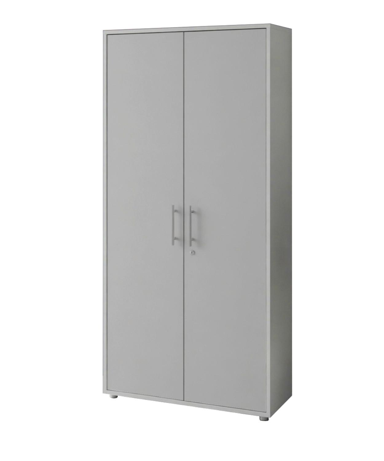 AKTENSCHRANK OFFICE EDITION - Hellgrau, MODERN, Holzwerkstoff (84,4/185,6/33cm) - MID.YOU