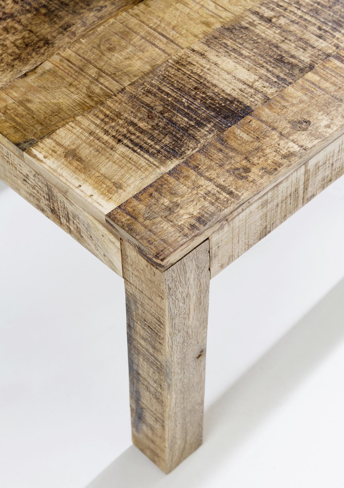 Couchtisch Rustica in Braun Mangoholz - Braun, Design, Holz (110/60/47cm) - MID.YOU