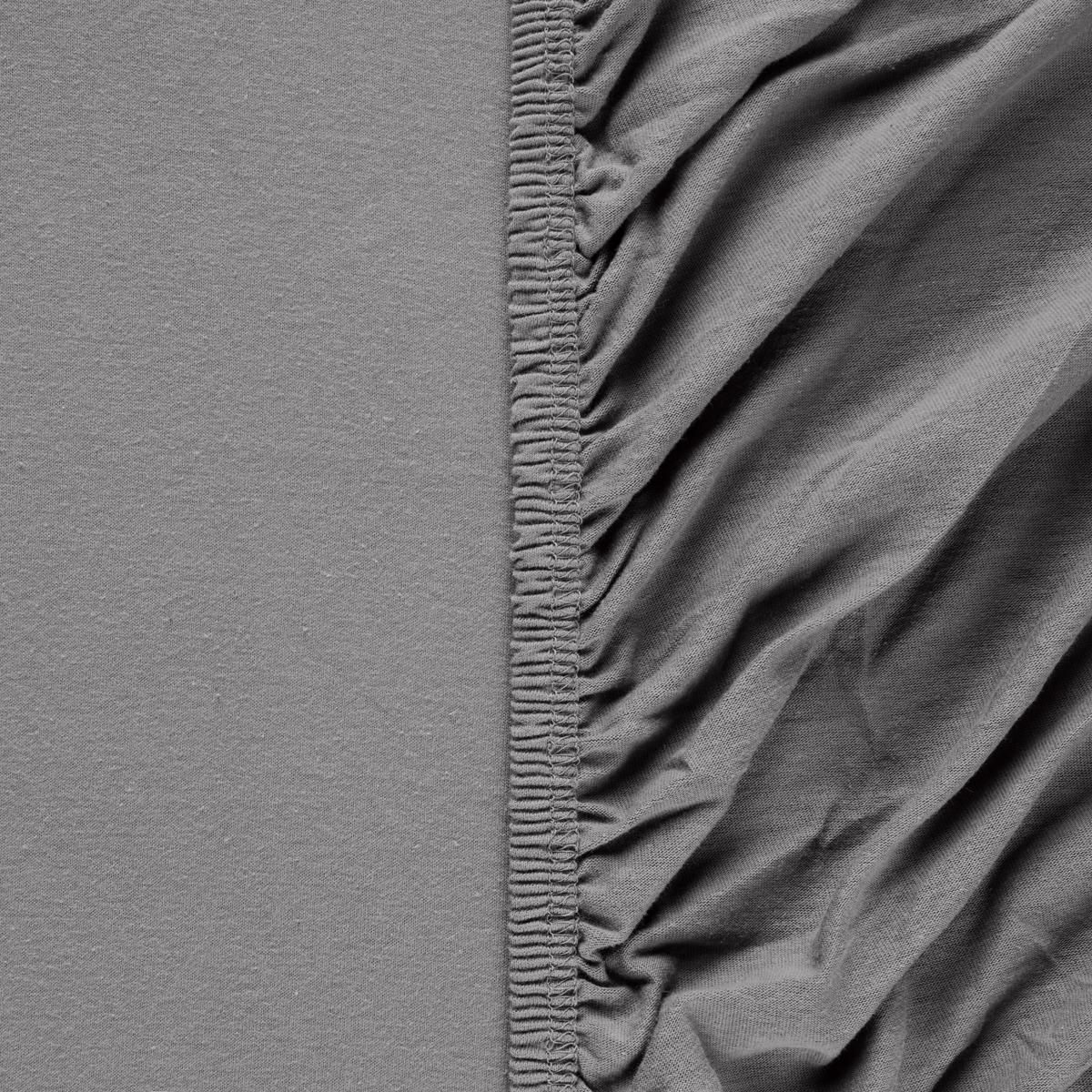 Gumis Lepedő Basic - antracit, Modern, textil (90/200cm) - Modern Living
